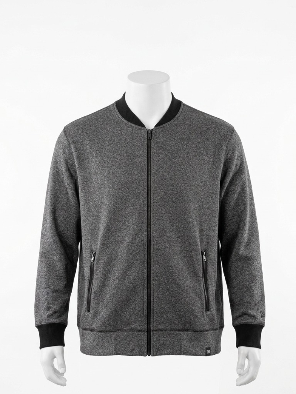 New Era Frenxh Terry Baseball Bomber Jacket Size 2XL Blank StreetwearTeam Sport